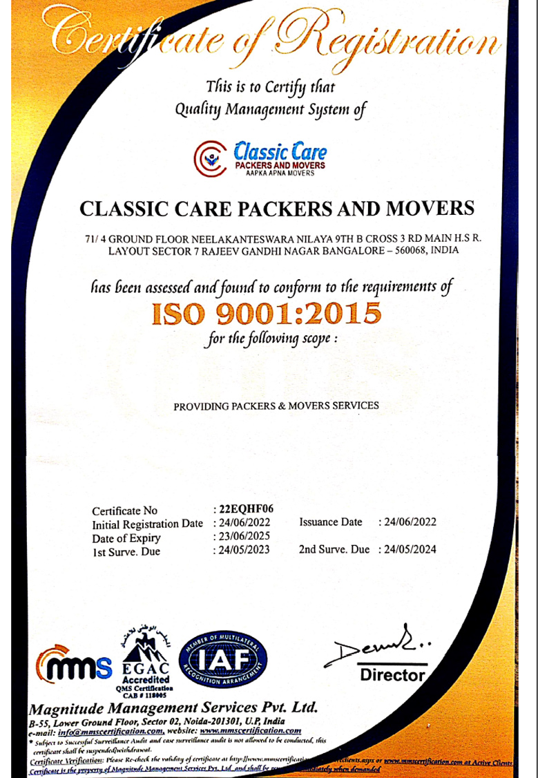 classic care packers and movers